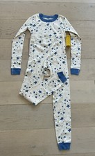 NWT Moon and Back Hanna Andersson Stars 2 Piece Unisex Kids Pajama Size 12