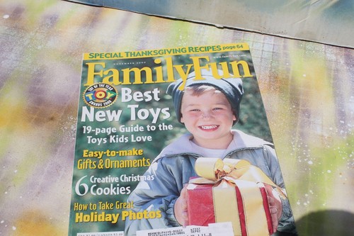 Family Fun Magazine November 2000 FREE SHIP! - Imagen 1 de 2