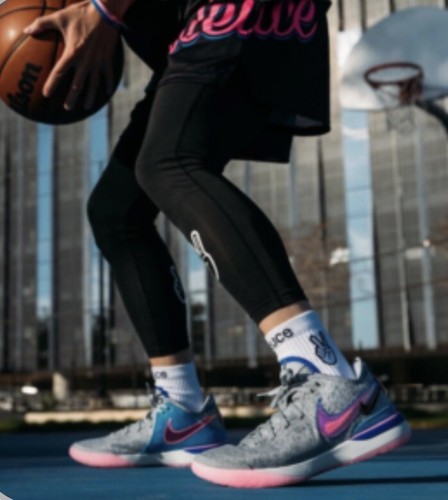 Entrenadores Nike Zoom Lebron NXXT GEN DR8784 002 LBJ Raro 1984 GRIS LOBO TALLAS GRANDES - Imagen 9 de 18