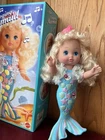 Vintage Little Lil Miss Mermaid “Singing”  Doll 14” Mattel 1990 Tested Works