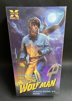 X-Plus Lon Chaney Jr. As The WolfMan 1/8 Scale Model Kit MISB fast ausverkauft!