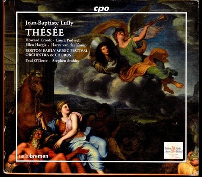 JEAN-BAPTISTE LULLY   THÉSÉE   3-CD-BOX m. HOWARD CROOK ua. / PAUL O DETTE, STEP