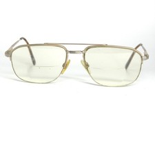 Rodenstock R4184 B 145 Gold Aviator Eyeglasses Frames Mens 56-17 Vintage 21938