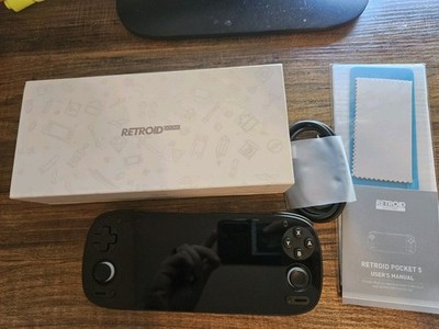Retroid Pocket 5 (Black) Android Gaming Handheld 8GB Only Used Once Free Ship US