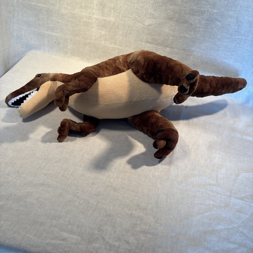 Wild Republic Plush Stuffed Spinosaurus Brown Large 24” long Carnivore Dinosaur - Picture 7 of 11