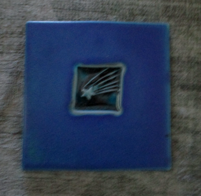 #ad #ad Michael Cohen 2004 SHOOTING STAR Hot Plate Tile Trivet Wall Art VGC $22.24