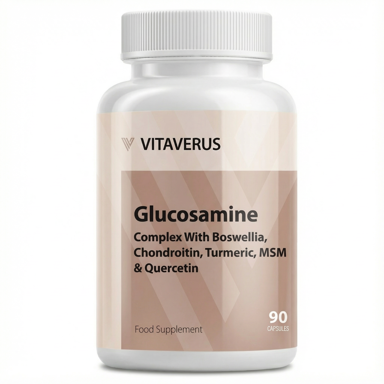 Glucosamine & Chondroitin + Boswellia Turmeric Quercetin Joint Support 120 Caps