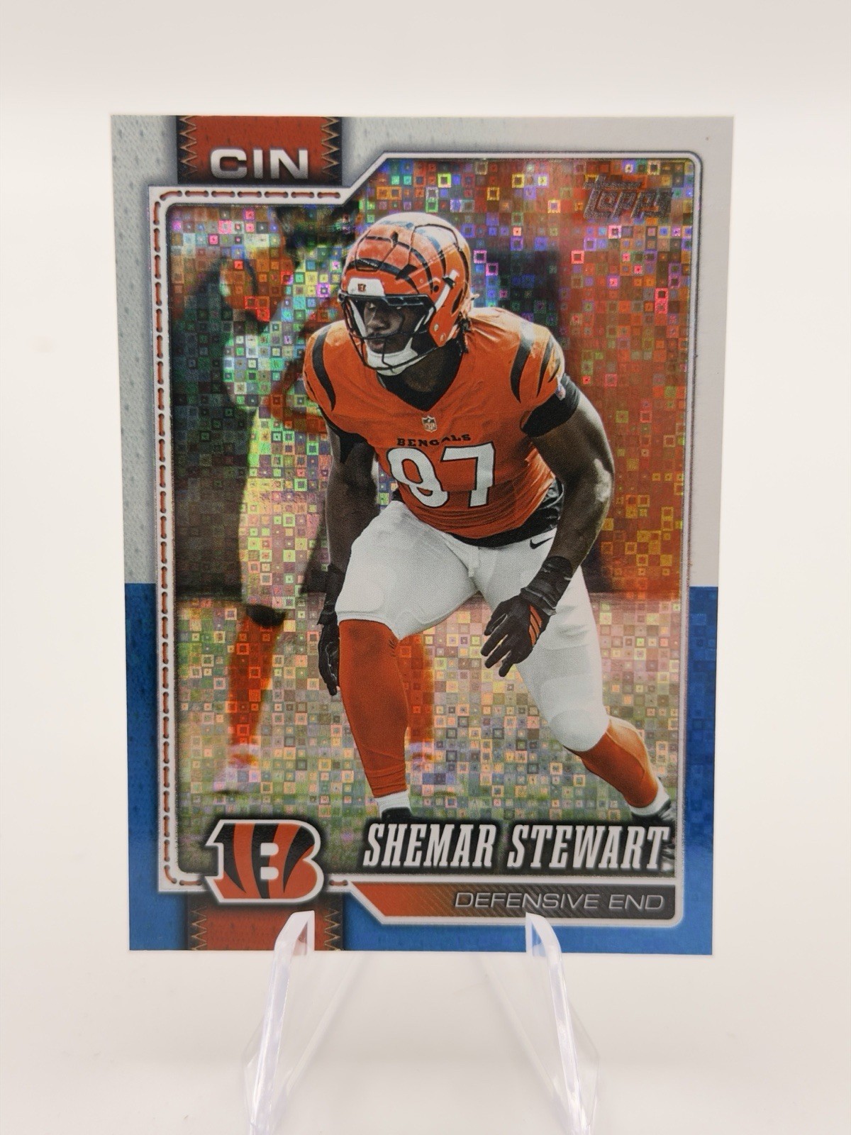 2026 Topps - Shemar Stewart #215 White & Blue