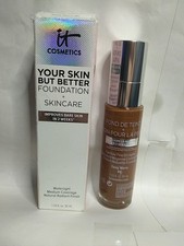 IT COSMETICS - Deep Warm 60 YOUR SKIN BUT BETTER FOUNDATION SKINCARE - 1 OZ