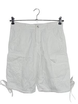 ZARA Short taille haute Dames Pantalon court T EU 36 blanc style décontracté - Photo 1/4