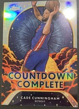 2024-25 Topps Chrome Cade Cunningham Countdown Complete Refractors #CC10