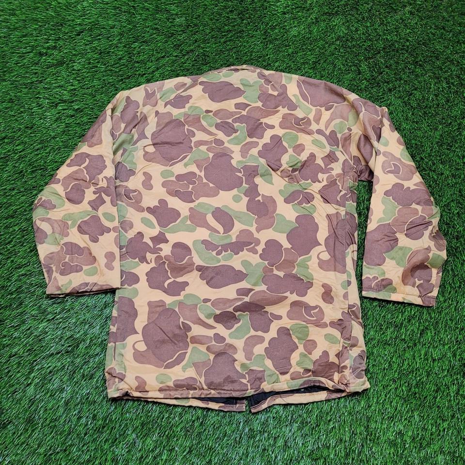 Chaqueta de Flotación Camuflada Stearns Duck Años 80 De Colección Para Hombres Pequeña Hecha en EE. UU. Gorpcore Foto 4 de 4