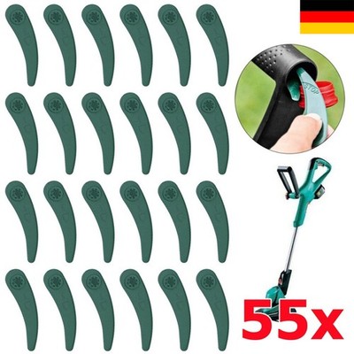 50X Kunststoffmesser Ersatzmesser Für Rasenmäher Bosch ART 23-18 Li ART23-18LI+