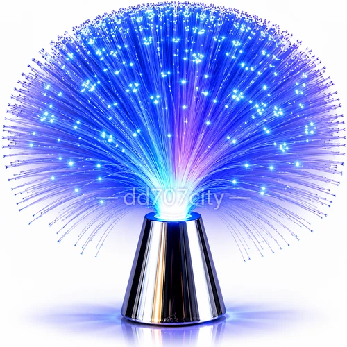 Color Changing Fiber Optic LED Lamp Night Light Bedroom Room Decor Gift