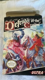 NES Game Lot (4) &ndash; Defender of the Crown, The Black Bass, The Three Stooges, Ult