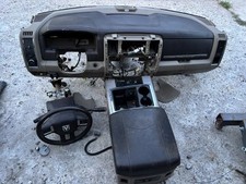 11 Dodge Ram 3500 Laramie Longhorn Dash Center Console And Steering Wheel