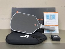 Thermoformed Carbon Fiber Pickleball Paddle - Textured Grip, Larger Sweet Spots