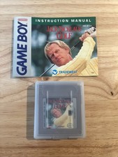 Jack Nicklaus Golf - Nintendo Game Boy - Authentic Cartridge With MANUAL TESTED