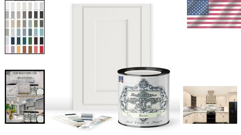 耐用亚克力橱柜骨漆 – 低气味,快速干燥,易于涂抹 — 第 2/4 张图片