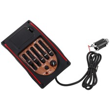  Acoustic Guitar Preamp Pickup: Guitar Pickup Tuner Preamp - 5 Band Equalizer