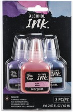 Brea Reese Alcohol Inks 20ml 3/Pkg-Lavender/Blush/Sky
