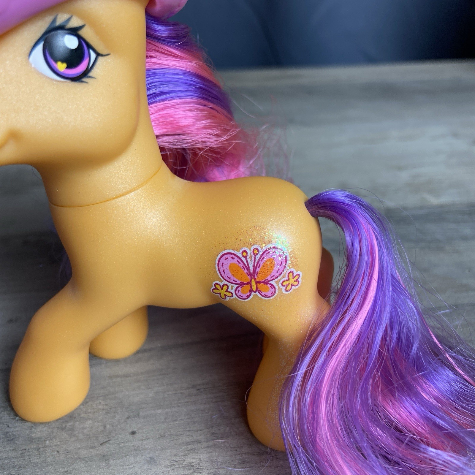 Modellino My Little Pony 2007 SCOOTALOO G3 4 5" capelli spazzolati