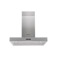 Hotpoint 60cm Slimline Chimney Cooker Hood - Stainless Steel PHBS67FLLIX