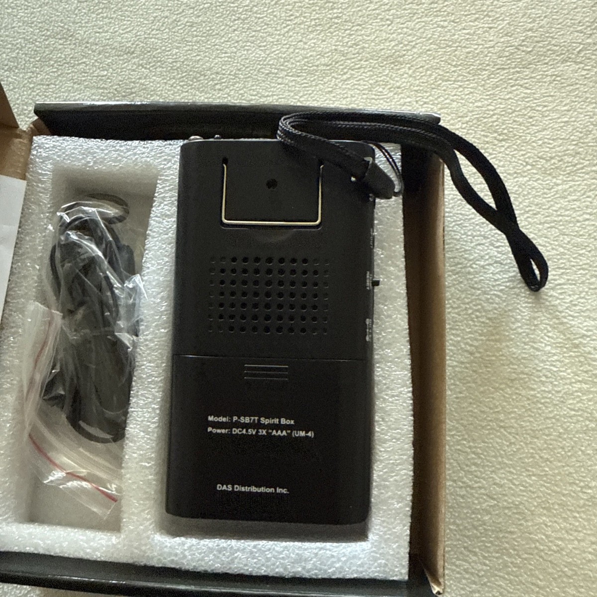 P-SB7 T Spirit Box ITC Research Device Mini AM/FM Sweep Radio