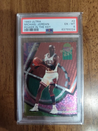 1993-94 Ultra Power in the Key - Michael Jordan #2