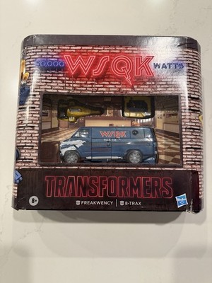 Transformers Stranger Things Collaborative Freakwency 8-Trax Target Box Damaged