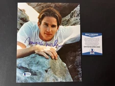 Matthew Modine Hot! young autographed signed classic 8x10 photo Beckett BAS coa
