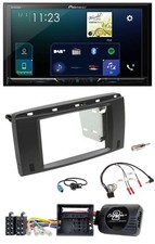 Pioneer Lenkrad Bluetooth USB 2DIN DAB Autoradio f&uuml;r Mercedes R-Klasse 2006-2012