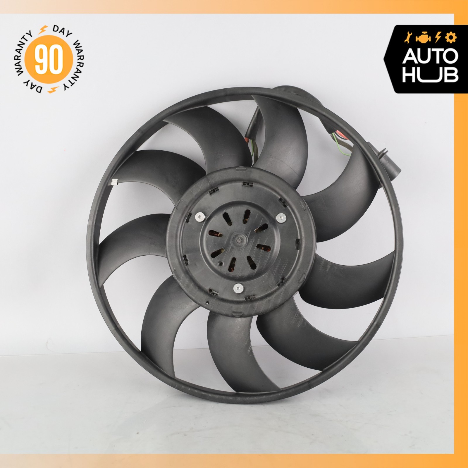 13-18 Bentley Continental GT RS7 4.0L Right Radiator Cooling Fan Blade Motor OEM
