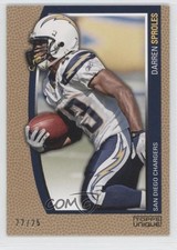 2009 Topps Unique Gold Reserve 22/25 Darren Sproles #8 0f8