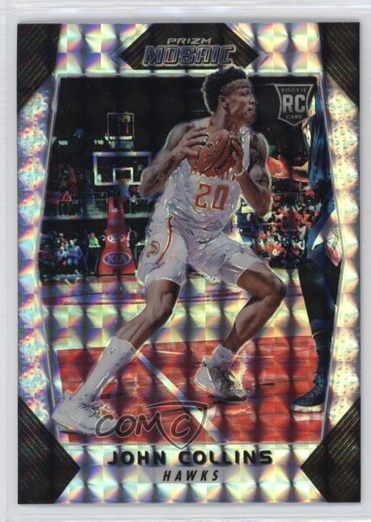 2017-18 Panini Prizm Mosaic John Collins #53 Rookie RC 9l4