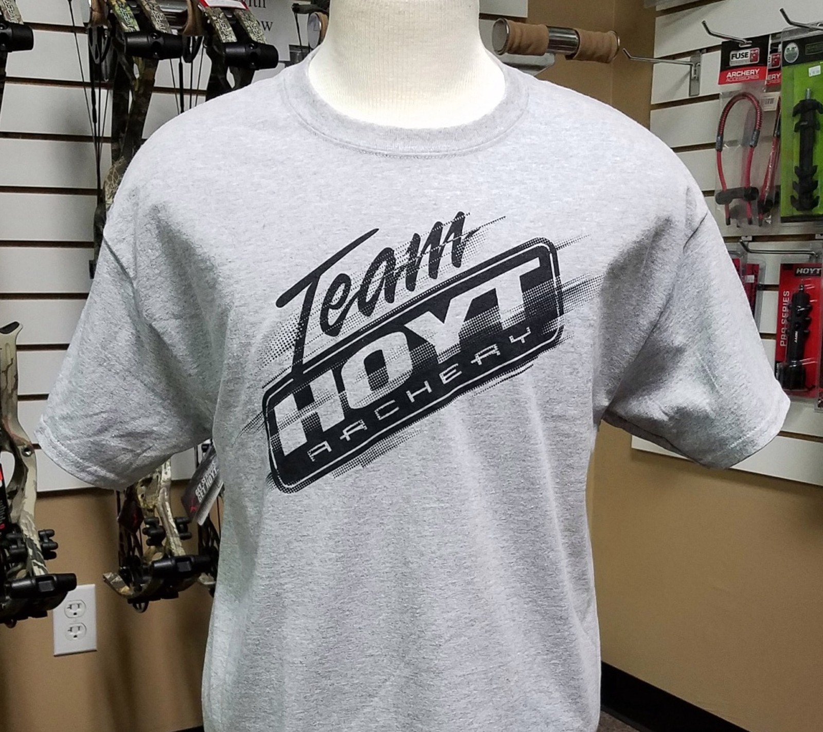 Hoyt Team Hoyt Walnut Creek Promo Limited Edition Grey Short Sleeve Shirt