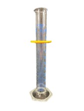 KIMBLE KIMAX Glass 100mL Class B Blue TD Graduated Cylinder 20025-100