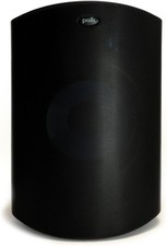 Polk Audio Atrium 8 Outdoor Speaker with Powerful Bass Each, Black , All-Weathe