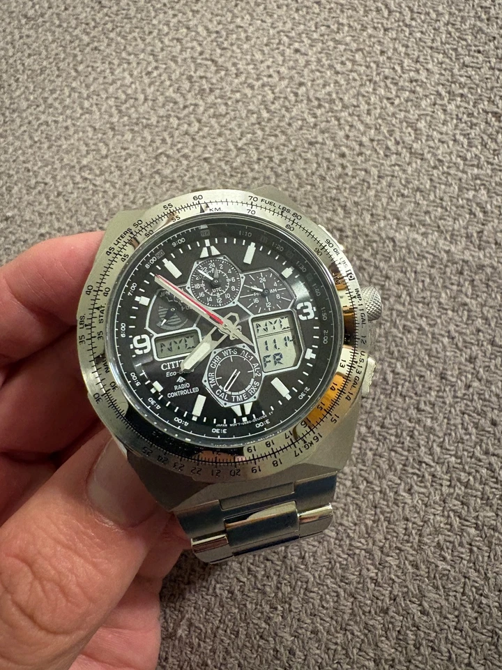 Citizen JY8120-58E Promaster Skyhawk A-T Stainless Steel Atomic Timekeeping - Image 2 of 4