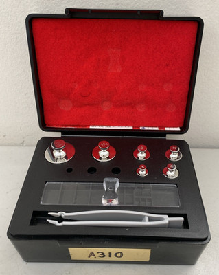 Rice Lake Weighing Systems Test Weight Set 5g 10g 20g 50g 100g Class 1 3M