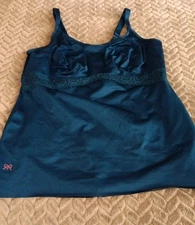 Ruby Ribbon Size 44 Dark  Blue Camisole Shaping Top Adjustable Strap Read Below 