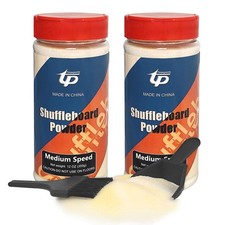 TORPSPORTS Shuffleboard Sand Wax Medium Speed Shuffleboard Powder Set, Shuffl...