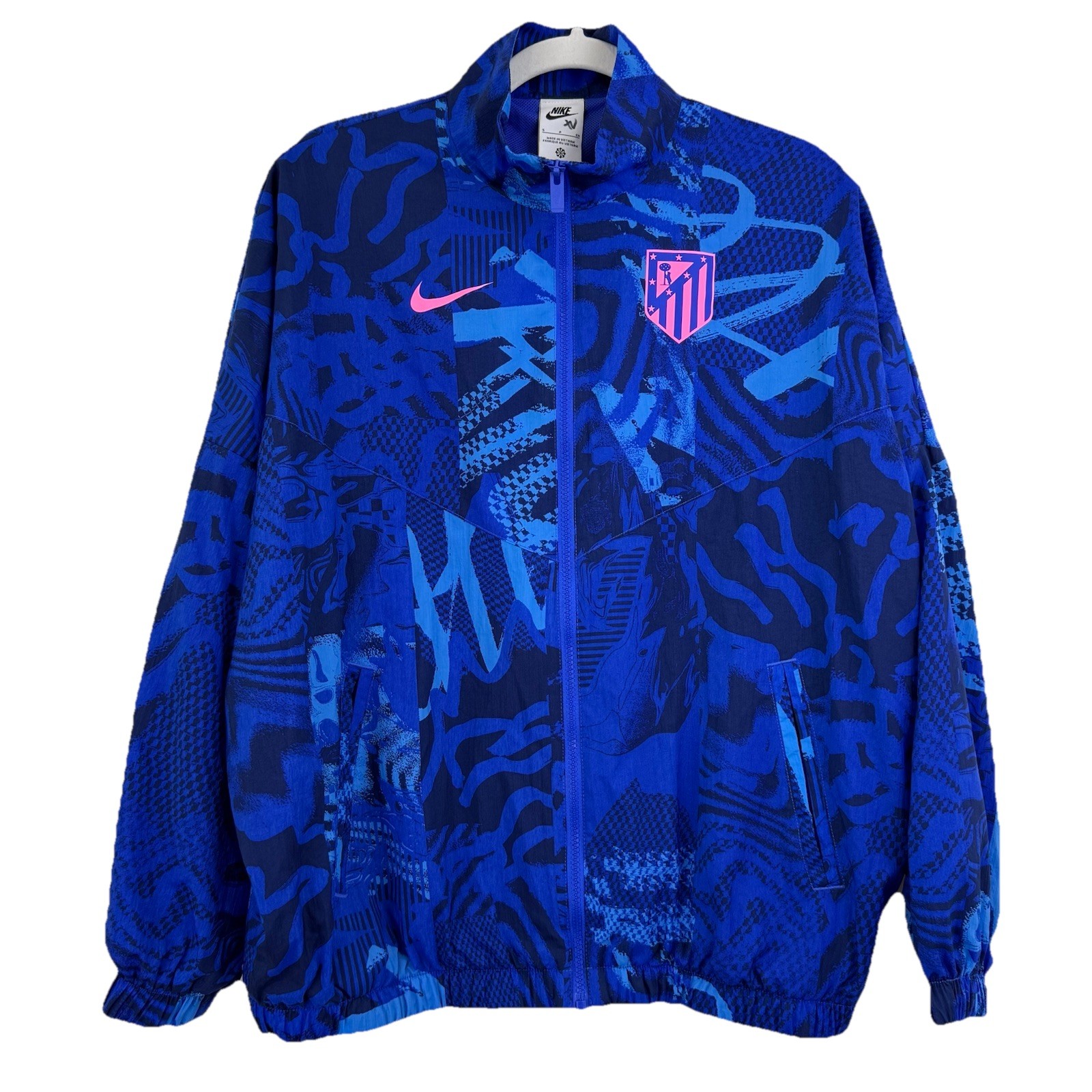 NIKE Athletico Madrid Jacket Essential Windrunner Third Jacket Women Small 2024