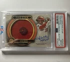 2021 Topps Five Star Juan Soto Jumbo Prime Button Relic Autograph /5! PSA 8