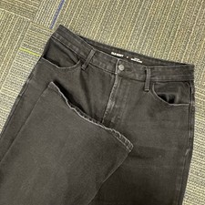 Old Navy Womens High Rise Wow Flare Black Jeans Size 8 Denim Casual Pants