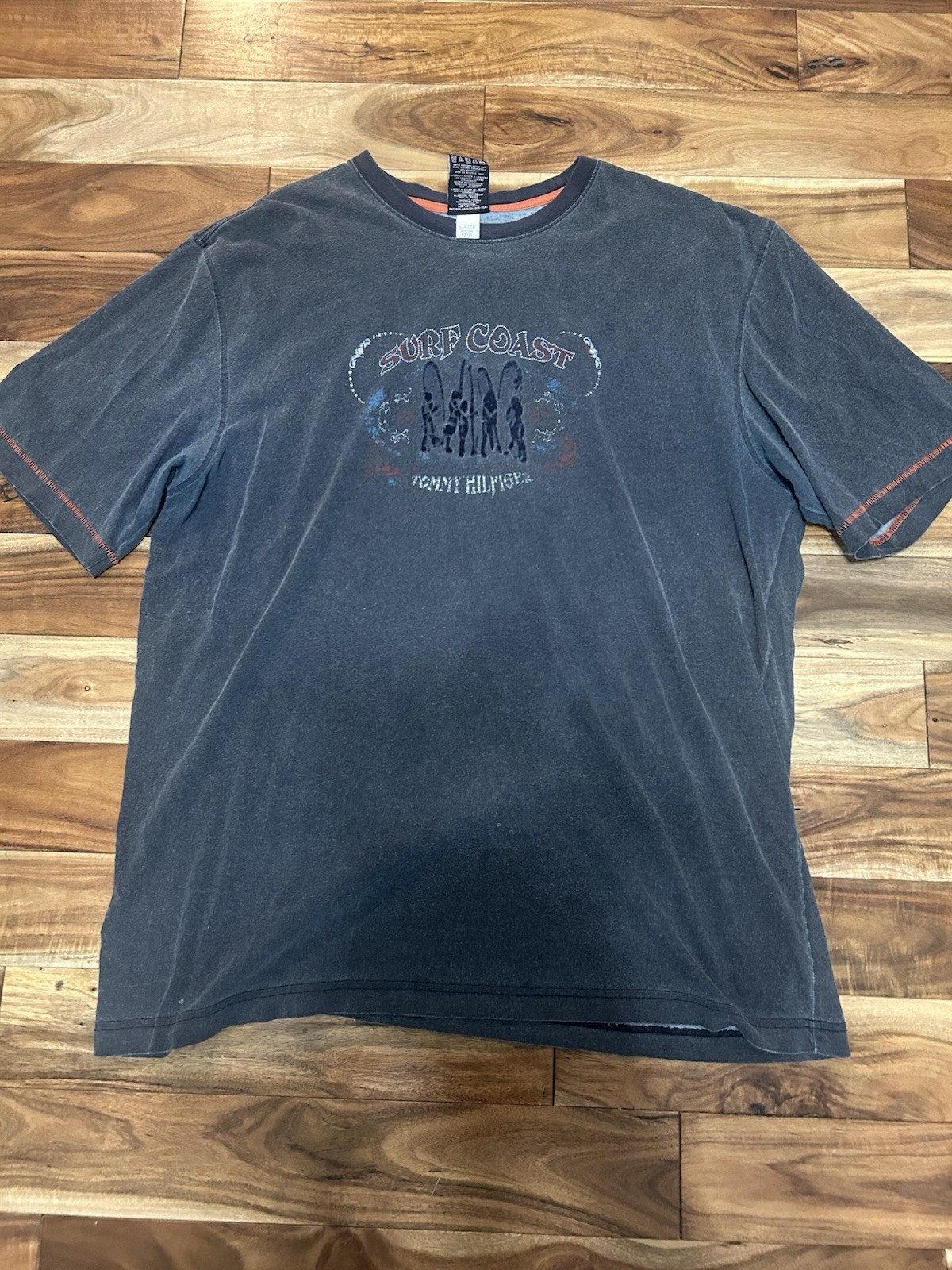 Vintage 1985 Tommy Hilfiger Surf Coast Shirt Size 2XL XXL Rare