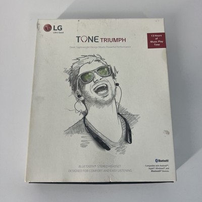 LG Tone Triumph Hbs-510 Wireless Bluetooth Headset