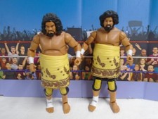 WWE Wild Samoans Hall of Fame Elite Series Figure Afa & Sika A'Noai