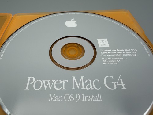 Vintage Apple Power Mac G4 Mac OS 9 Install Applications Hardware Test 3 CD Set - Picture 12 of 24