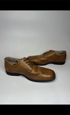 Florsheim Big Kids Brown Leather Wingtip Oxford Boys Dress Shoes